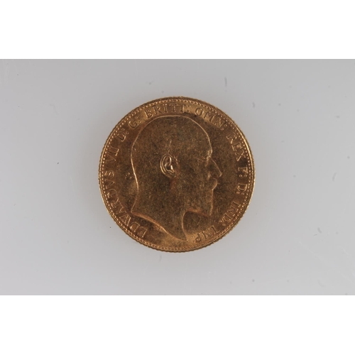 1306 - UNITED KINGDOM King Edward VII (1901-1910) gold sovereign 1907.