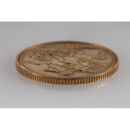 1309 - UNITED KINGDOM Queen Victoria (1837-1901) gold sovereign 1900 M (Melbourne Mint Australia).