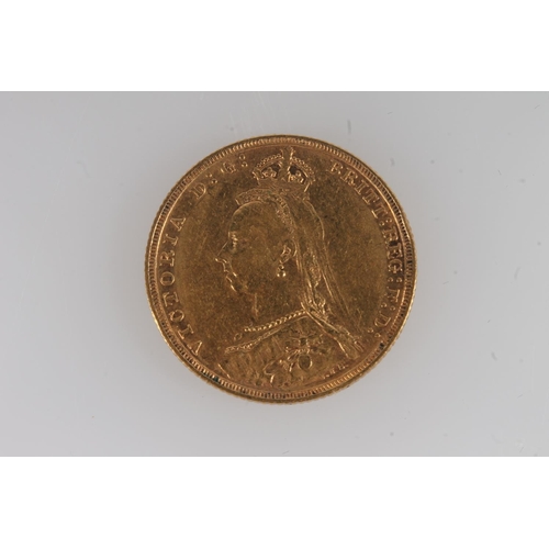 1325 - UNITED KINGDOM Queen Victoria (1837-1901) gold sovereign 1892 M (Melbourne Mint Australia), Jubilee ... 