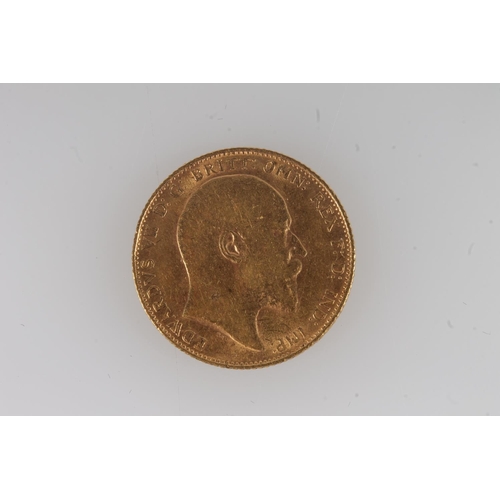 1328 - UNITED KINGDOM King Edward VII (1901-1910) gold sovereign 1906, S3969.