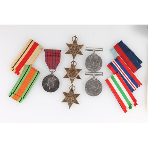 1351 - Medals of 991199 Leading Aircraftman James McKay McCabe of the Royal Air Force Volunteer Reserve to ... 