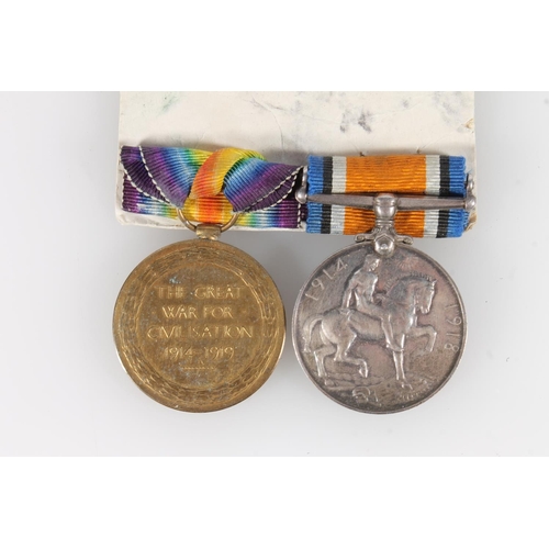 1355 - Medals of 58749 Private 1st Class A G Smith of the Royal Air Force comprising WWI war medal and vict... 