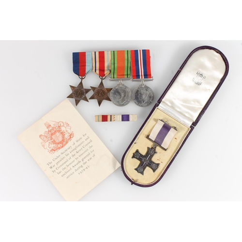 1372 - Medals of Second Lieutenant James Forbes Jones MC DL (1911-1980) of the Royal Artillery and Deputy L... 