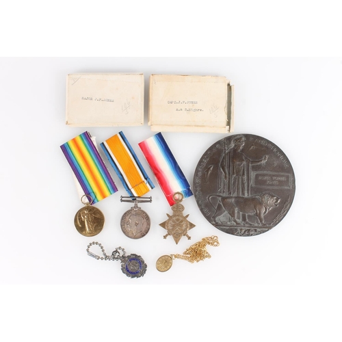 1374 - Medals of Major James Forbes Jones (1878-1917) of the 7th Battalion Argyll and Sutherland Highlander... 