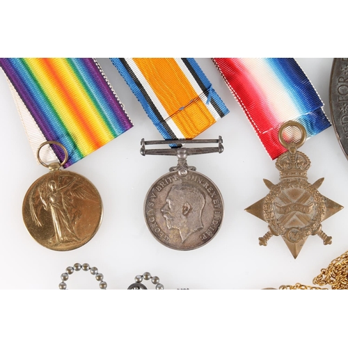 1374 - Medals of Major James Forbes Jones (1878-1917) of the 7th Battalion Argyll and Sutherland Highlander... 