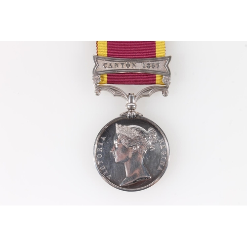 1385 - Medal of 2961 Sergeant Edmond Ryan of the 2nd Battalion (Nottinghamshire) 59th Regiment of Foot (Eas... 