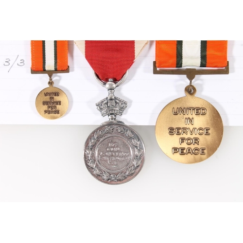 1387 - Copy medal of 197 Gunner J Gerrett of the 5th Battery 25th Brigade Royal Artillery comprising a facs... 