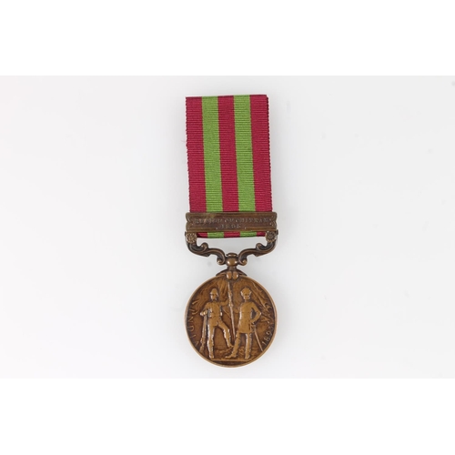 1394 - Medal of Bhisti Shab Din of the 25th Bengal Infantry comprising India medal in bronze with 'RELIEF O... 