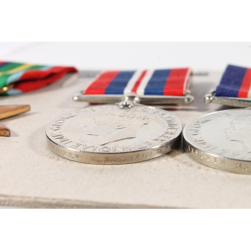 1416 - Medals of NX15212 H V Snellman of the Australian Armed Forces comprising WWII Australia Service meda... 