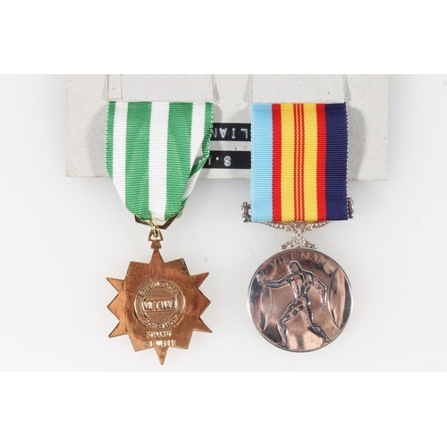 1419 - Medals of 3790287 Stuart Leigh Weber of the 1st Australian Task Force comprising Elizabeth II Vietna... 