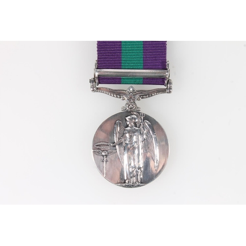 1422 - Medal of 7817660 Private G R Unsworth of the Machine Gun Corps comprising George V General Service m... 