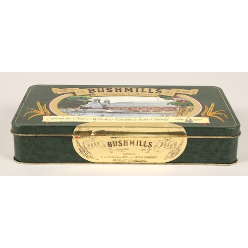 342 - Bushmills Irish Whiskey miniature selection, Comprising of six assorted miniatures, 50ml, 40% vol, i... 