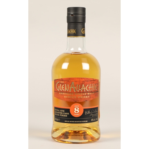 243 - The GlenAllachie Koval rye quarter cask wood finish 8 years old speyside single malt cask scotch whi... 