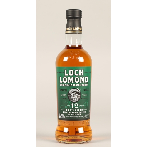 248 - Loch Lomond Limited Edition 12 years old single malt scotch whisky, Celebrating South African golfer... 