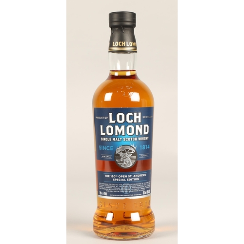 251 - Loch Lomond Special Edition non chill filtered single malt scotch whisky, Celebrating the 150th golf... 