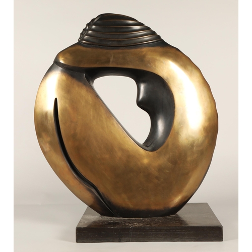 221 - Illona Morrice (Danish b.1954) ARR'The Circle of Life'bronze sculpture73cm high, 61cm wideBase 43cm ... 