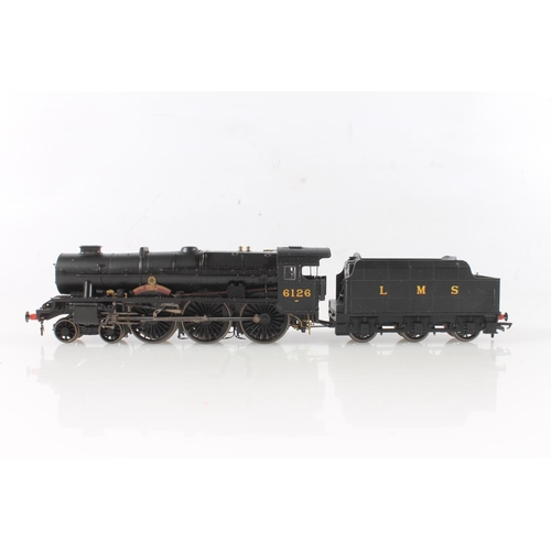 1003 - Hornby OO gauge model railways R3557 4-6-0 Royal Army Service Corps tender locomotive 6126 LMS black... 