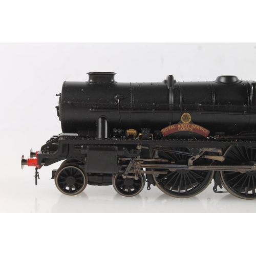 1003 - Hornby OO gauge model railways R3557 4-6-0 Royal Army Service Corps tender locomotive 6126 LMS black... 