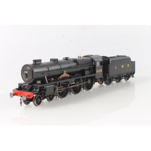 1003 - Hornby OO gauge model railways R3557 4-6-0 Royal Army Service Corps tender locomotive 6126 LMS black... 