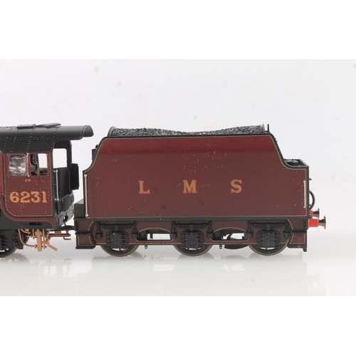 1004 - Hornby OO gauge model railways R3553 4-6-2 Duchess of Atholl tender locomotive 6231 LMS maroon, boxe... 