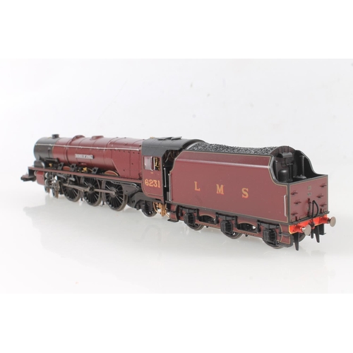 1004 - Hornby OO gauge model railways R3553 4-6-2 Duchess of Atholl tender locomotive 6231 LMS maroon, boxe... 