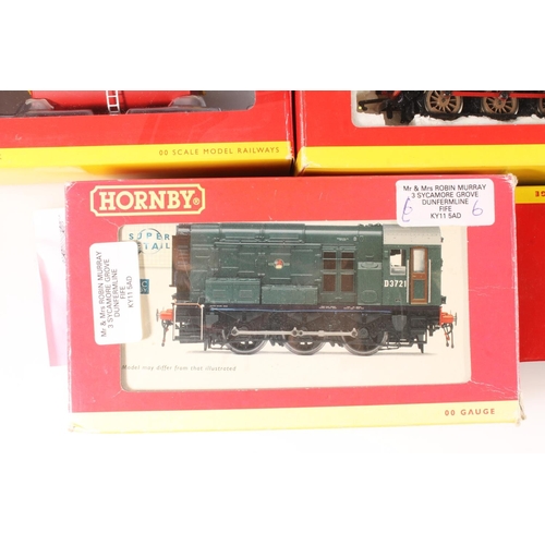 1005 - Hornby OO gauge model railways to include R2872 0-6-0 diesel-electric class 09 locomotive D3721 gree... 