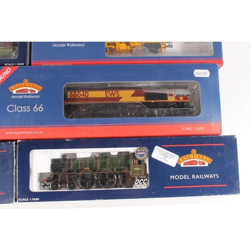 1008 - Bachmann Branch-Line OO model railways to include 32733DS Class 66 diesel locomotive 66040 EWS, 3117... 