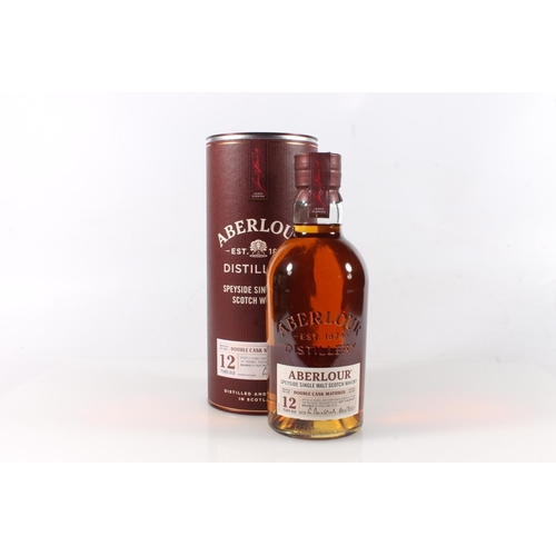 1098 - ABERLOUR 12 year old Speyside single malt Scotch whisky, double cask matured, American oak and Sherr... 