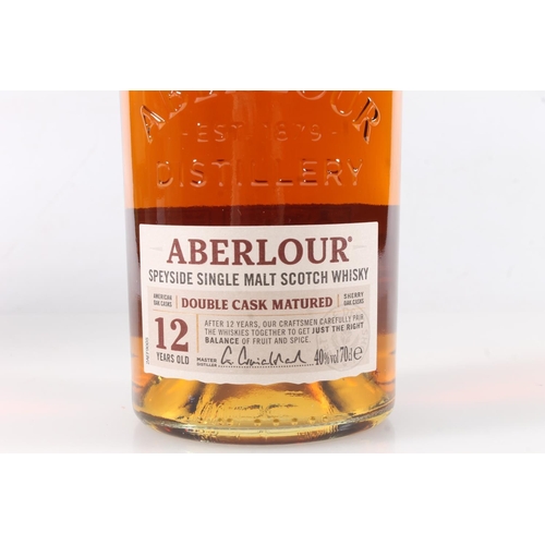 1098 - ABERLOUR 12 year old Speyside single malt Scotch whisky, double cask matured, American oak and Sherr... 