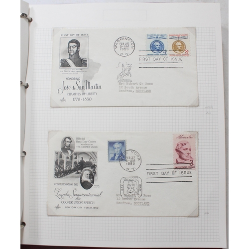 1201 - Stamp collection held across four albums to include two albums of AUSTRALIA mint and used stamps spa... 