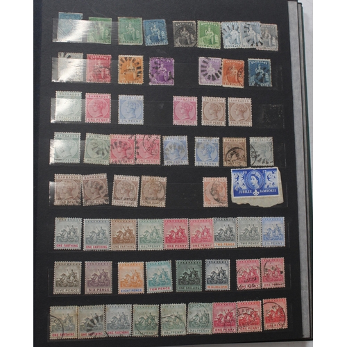 1206 - Stamp collection held over 10+ albums and binders to include 19th and 20th century stamps including ... 