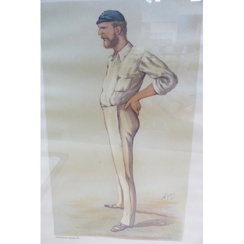 22 - After Sir Leslie Matthew Ward 'Spy' - Vanity Fair'Yorkshire Cricket', 'Cricket' and 'Australian Cric... 