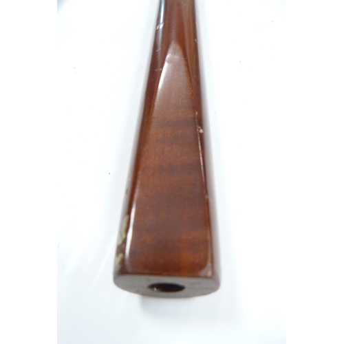 9 - Snooker & Billiards Interest - Two ebony and ash single-piece cues by BCE of Bristol, and anothe... 