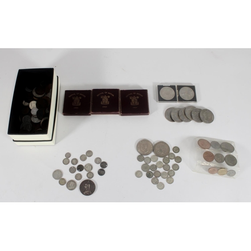 1225 - UNITED KINGDOM 500 grade silver coins to include George V Rocking Horse crown 1935, George VI crown ... 