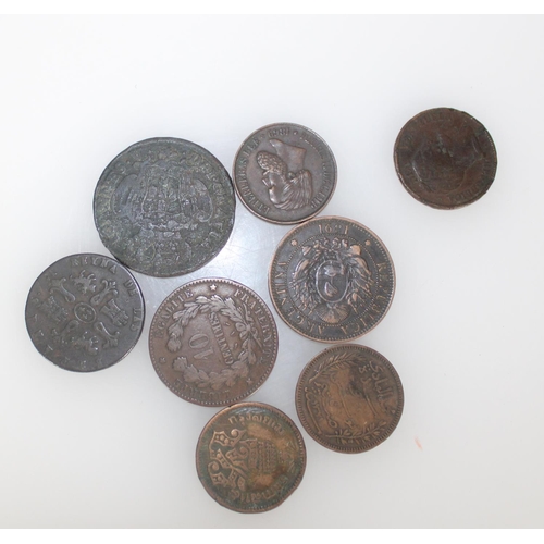 1263 - Coin collection to include STRAITS SETTLEMENTS one cents 1874, 1884, 1919, 1920 etc. COMMONWEALTH co... 