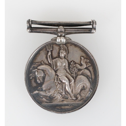 1439 - Naval General Service medal 1848 with TRAFALGAR clasp [unnamed, possibly skimmed].