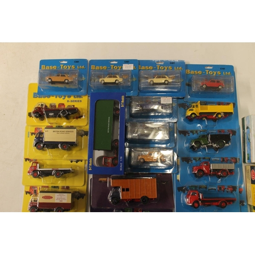 1059 - Diecast model vehicles to include Impy 24 Foden open truck, Lion Toys 45 DAF Pony, Schuco 331 6205 M... 