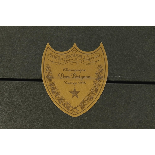 1103 - MOET ET CHANDON DOM PERIGNON 1998 Brut Champagne, 12.5% abv. 75cl boxed.