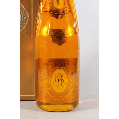 1106 - LOUIS ROEDERER Cristal Brut Champagne 1997, 12% abv. 75cl boxed.