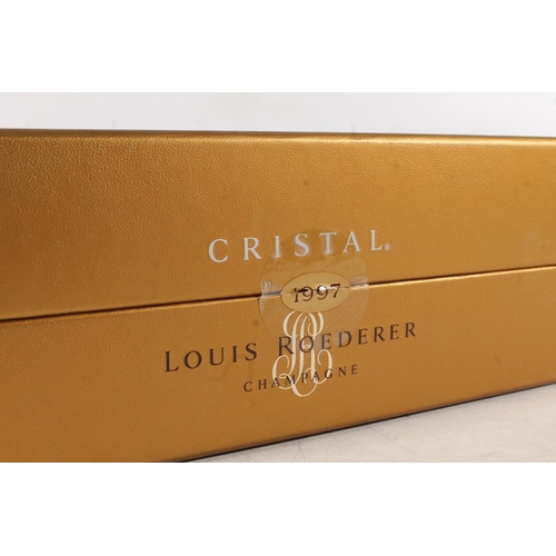 1107 - LOUIS ROEDERER Cristal Brut Champagne 1997, 12% abv. 75cl boxed.