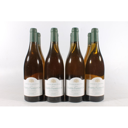 1111 - Seven bottles of Georges Pico DOMAINE DE BOIS D'YVER 2003 Chablis Premier Cru Montmain, 13% abv 75cl... 