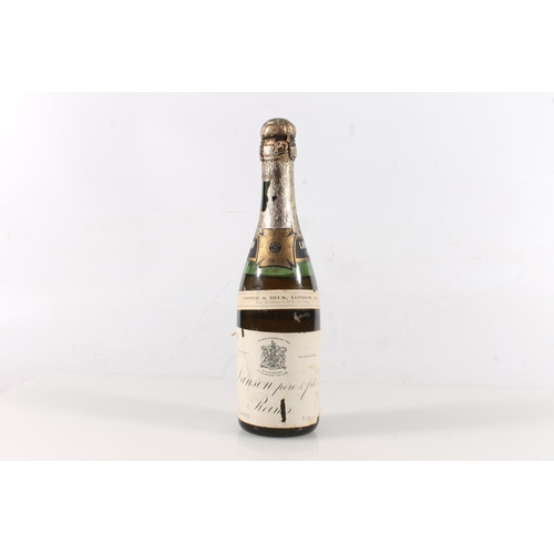 1114 - LANSON PERE & FILS 1920 Extra Dry Champagne no abv or vol stated, wine merchants label for Liste... 