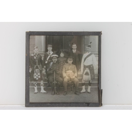 1181 - Group of glass plate camera negatives to include sheep, soldiers, portraiture, Gala Cycle Parade 190... 