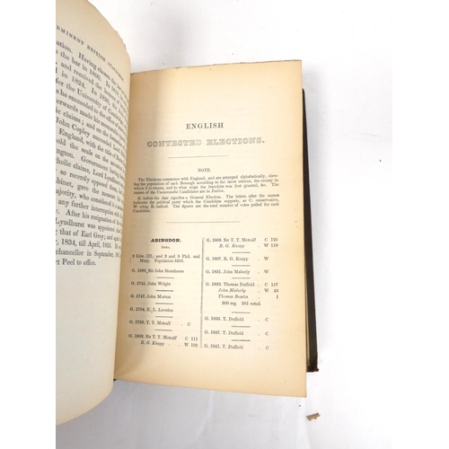 108 - FLETCHER JOHN (Prntr).  Chester Election, 1826 the Complete Poll Book ... also A Collectio... 