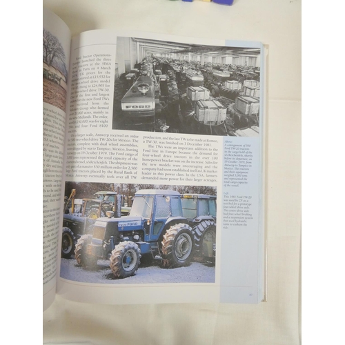 156 - Tractors.  6 illus. quarto vols. re. tractor history.