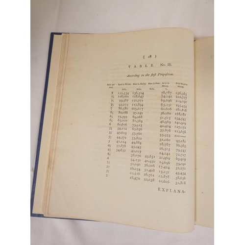 158 - WEDDERBURN ALEXANDER.  Essay Upon the Question What Proportion of the Produce of Arable La... 