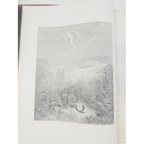 29 - DORE GUSTAVE (Illus).  Purgatorio & Paradiso, & Paradise Lost. 2 vols. Many plates... 