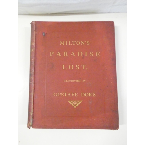 29 - DORE GUSTAVE (Illus).  Purgatorio & Paradiso, & Paradise Lost. 2 vols. Many plates... 