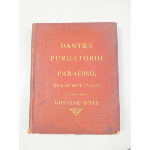 29 - DORE GUSTAVE (Illus).  Purgatorio & Paradiso, & Paradise Lost. 2 vols. Many plates... 