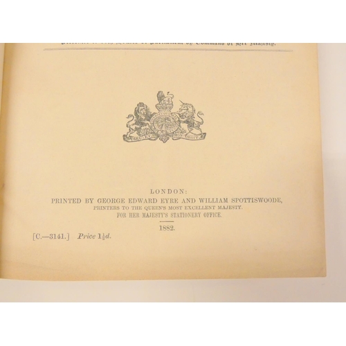 33 - CATHEDRAL COMMISSION.  Report ... into the Condition of Cathedral Churches in England &... 